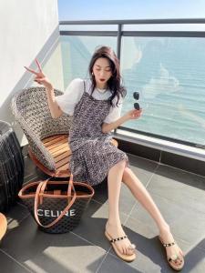 夏装新款二件套连衣裙,女装连衣裙,艾丽贝儿