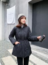 9882中长款羽绒服 填充90白鸭绒 显瘦修身版型保暖性好，女装羽绒服，蓝衣可