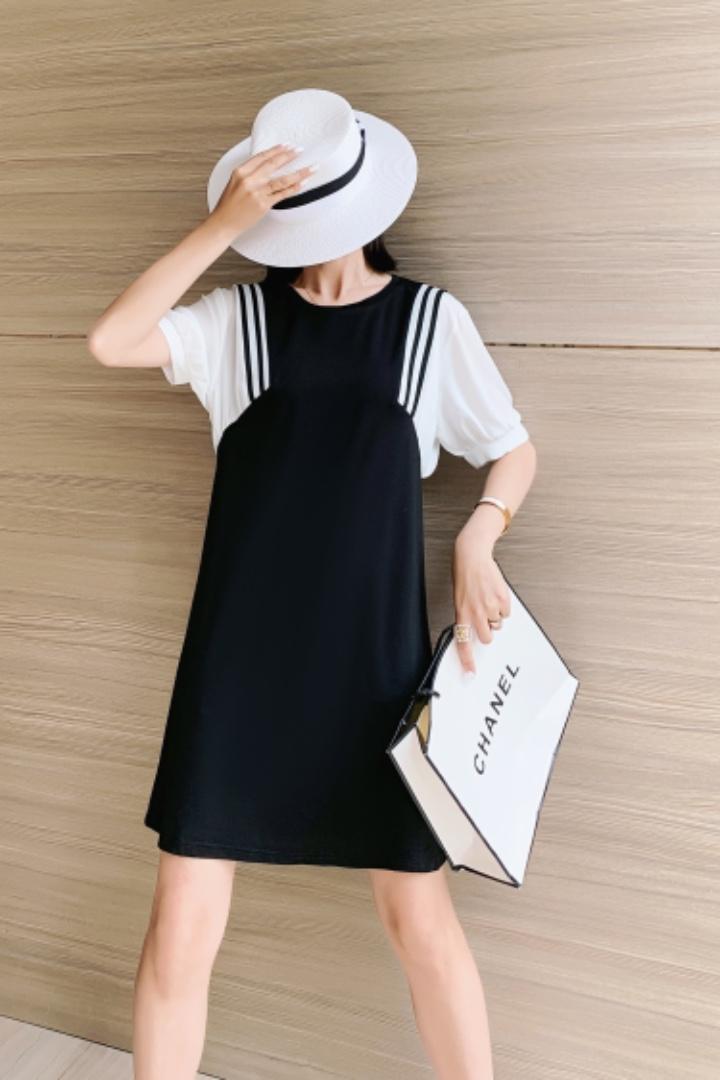 夏季新款连衣裙，女装连衣裙，芯俪歌 芭绯