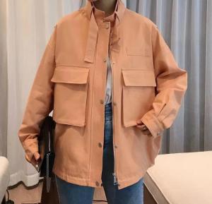 春季派克风衣,女装风衣,玉米青豆