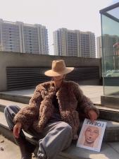 羊羔毛、养卷毛，女装，知原