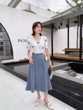 牛仔半裙，女装半身裙，QY2