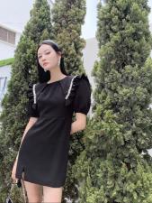 带钻连衣裙，女装连衣裙，DS-1