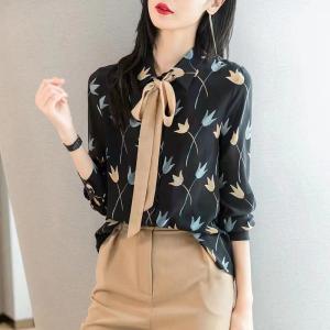春季真丝衬衫系列,女装衬衫,那茉