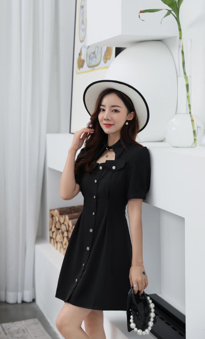 现货夏装新款个性气质连衣裙，女装连衣裙，艾涵