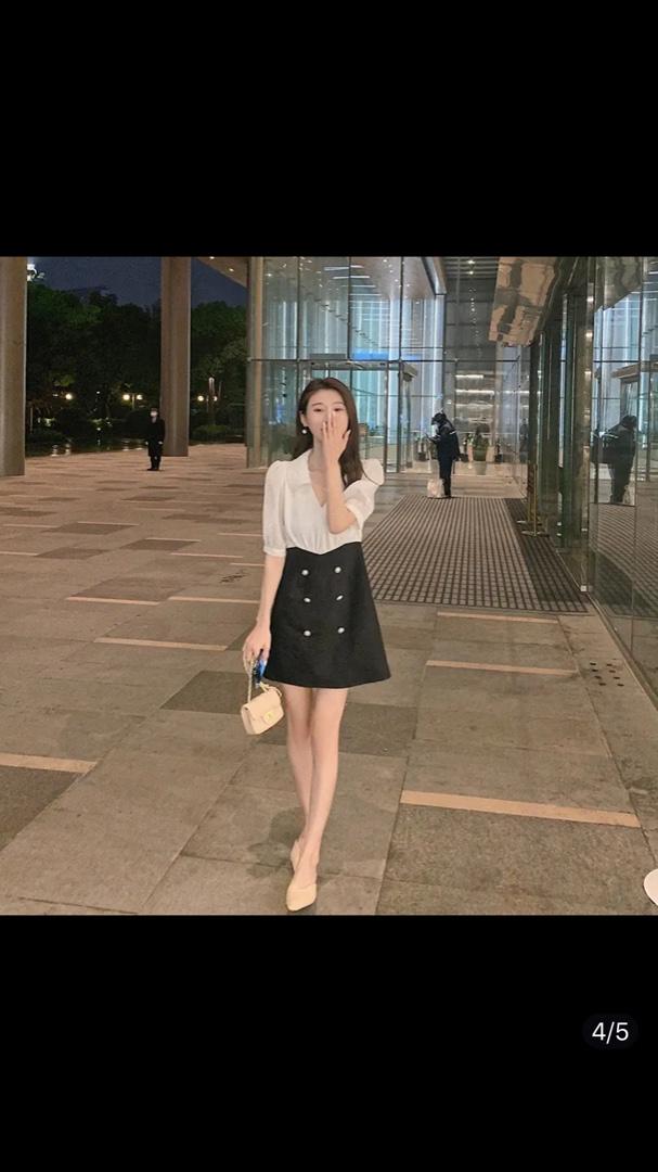 气质连衣裙，女装连衣裙，M.W 嫚维