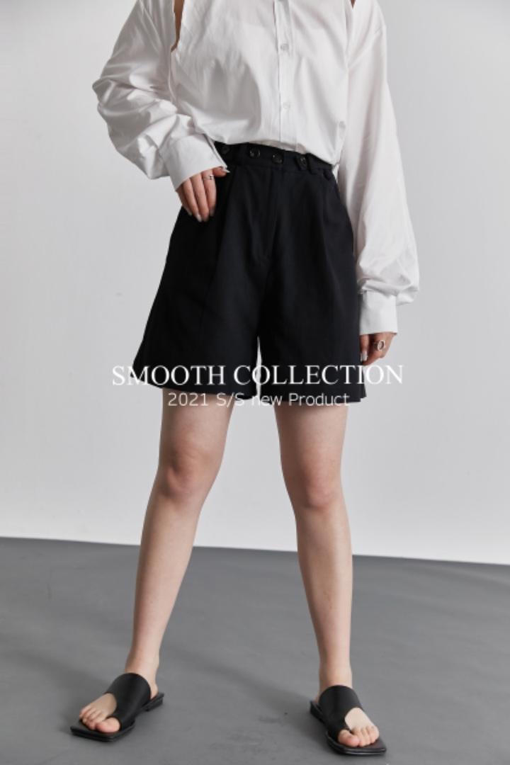 短裤黑色sm，女装，SMOOTH