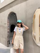 背带套装短裤，女装职业装，非诚勿扰