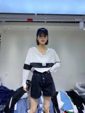 黑白拼接防晒服,女装,炫酷时尚
