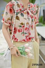 夏款，女装，七彩香袖