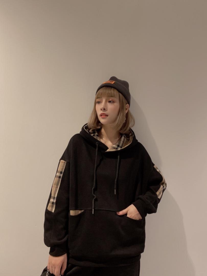加绒加厚卫衣，女装卫衣/绒衫，柏旺阁
