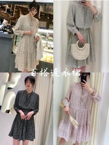 碎花裙,女装,时戴衣人