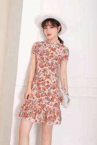 【】唯芬6122款花色旗袍显身材,女装婚纱/旗袍/礼服,唯 芬