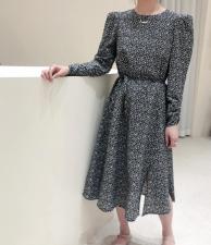 小花花连衣裙，女装连衣裙，EVE