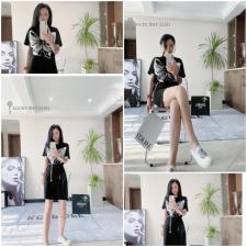 蝴蝶裙，女装，浪里个浪