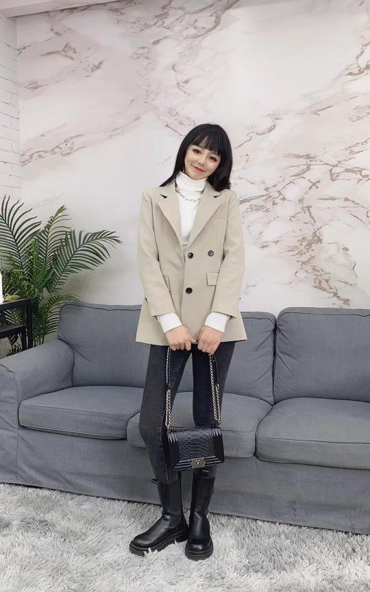 2021春装小西装，女装西装，艾涵