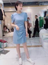 2021夏季新品连衣裙，女装连衣裙，迷吉meeggle
