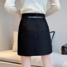 基础款腰带短裙，女装，秀禾