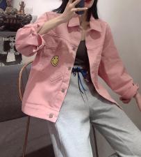 彩色牛仔外套，女装，衣生缘