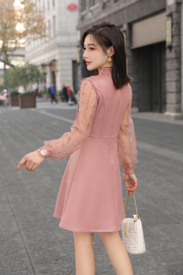 春季淑女风连衣裙，女装连衣裙，千禧宏运