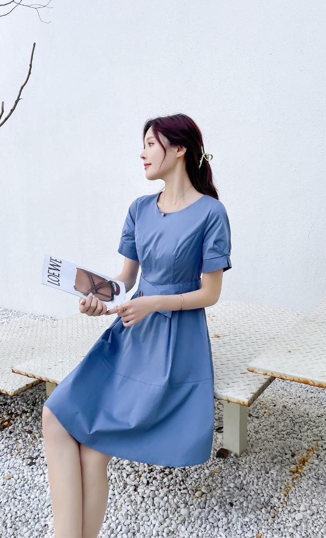 2021夏装连衣裙M-XXL，女装连衣裙，艾涵