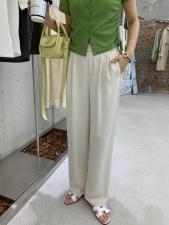 【现货】5886防晒指数休闲直筒裤阔腿裤，女装，海维恩