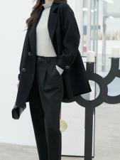 冬季新款双面羊绒大衣，女装，拉嘉图