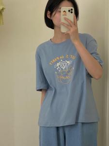 【现货】夏款新款 韩系休闲百搭跑量T,女装,HertBella