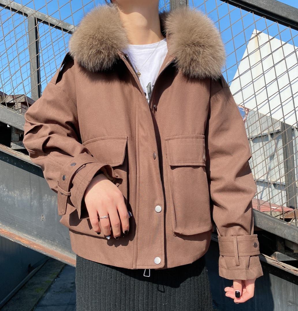 现货冬装派克服，女装，泰靡