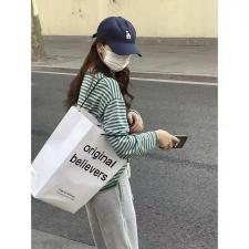 2021春季条纹毛衣，女装针织衫/毛衣，LMNC