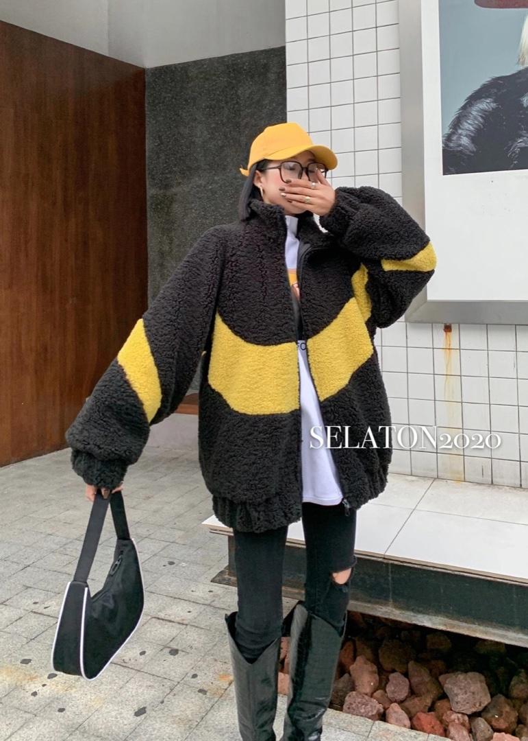 现货(加厚羊羔毛外套)，女装，雪蘭桐