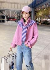 彩色牛仔外套，女装，衣生缘