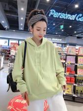 烫钻带帽卫，女装，一杭