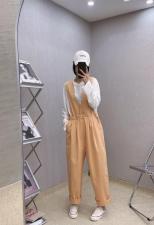 背带裤，女装，江南俏之羽