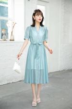 现货）两件套天丝裙，女装，伊娜蕾尔