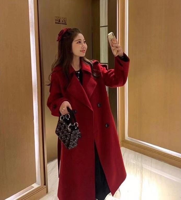 羊绒大衣，女装，MST