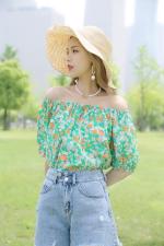 夏季新款绿色系。，女装，维纳真蒂 纳易莲