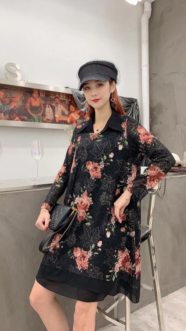 春装连衣裙，女装连衣裙，英蝶舞
