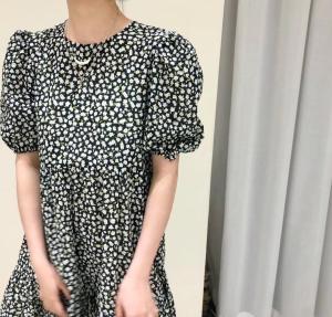 碎花连衣裙,女装连衣裙,EVE