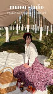绣花纯棉衬衣,女装,Mu Mu
