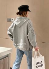 妍妍香衣舍21016。韩版连帽休闲刺绣外套，女装，香衣舍