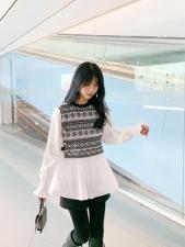 假两件套，女装，一家人