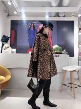 【现货】豹纹加棉大衣，女装，格格依恋