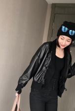 DG822早春欧货潮流皮衣，女装皮衣，L·H·X