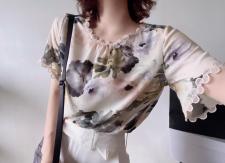 【夏季新品】真丝双绉推荐，女装，七七迷兰