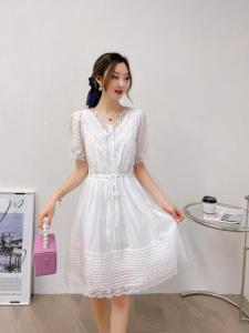 现货：新款夏装，天丝连衣裙,女装连衣裙,花之妖影