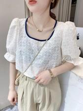 现货：夏季新款小衫，女装，花之妖影