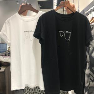 现货链条T,女装,缈希