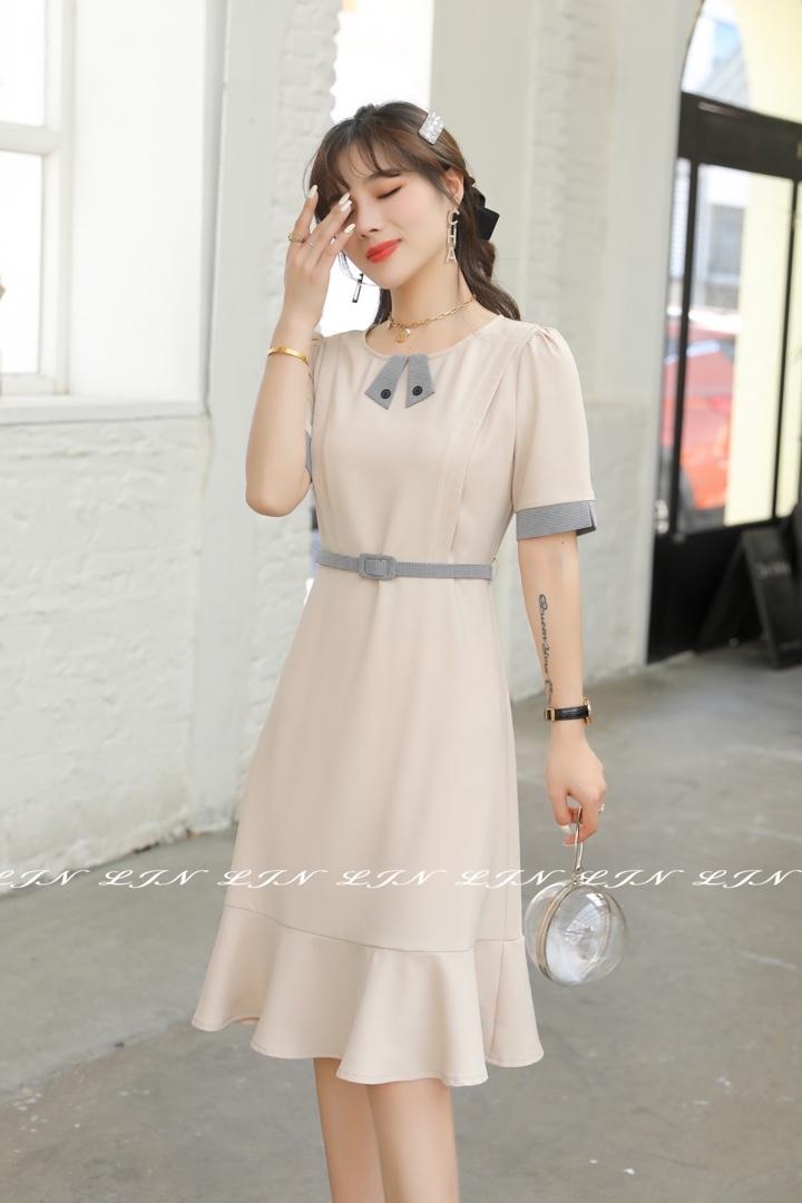 连衣裙加色，女装连衣裙，莲佳妮