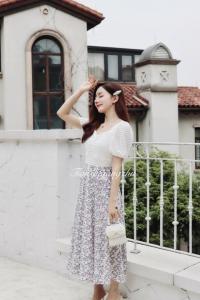韩版波西米亚连衣裙,女装连衣裙,天使公主